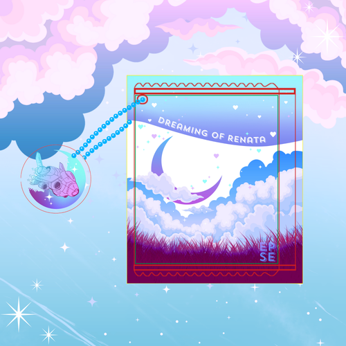"Dreaming of Renata" Sticker Pouch