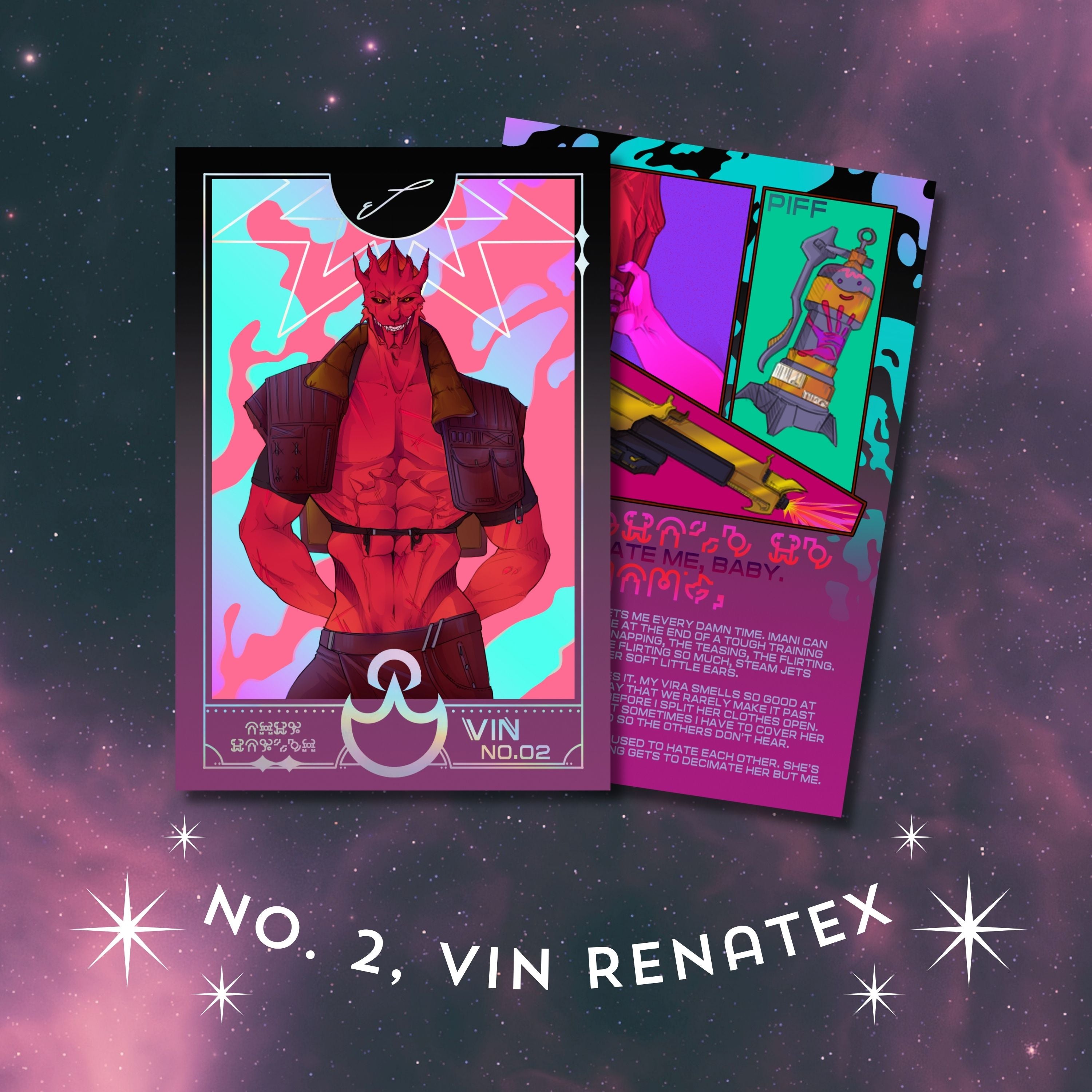 Mystery Character Card
