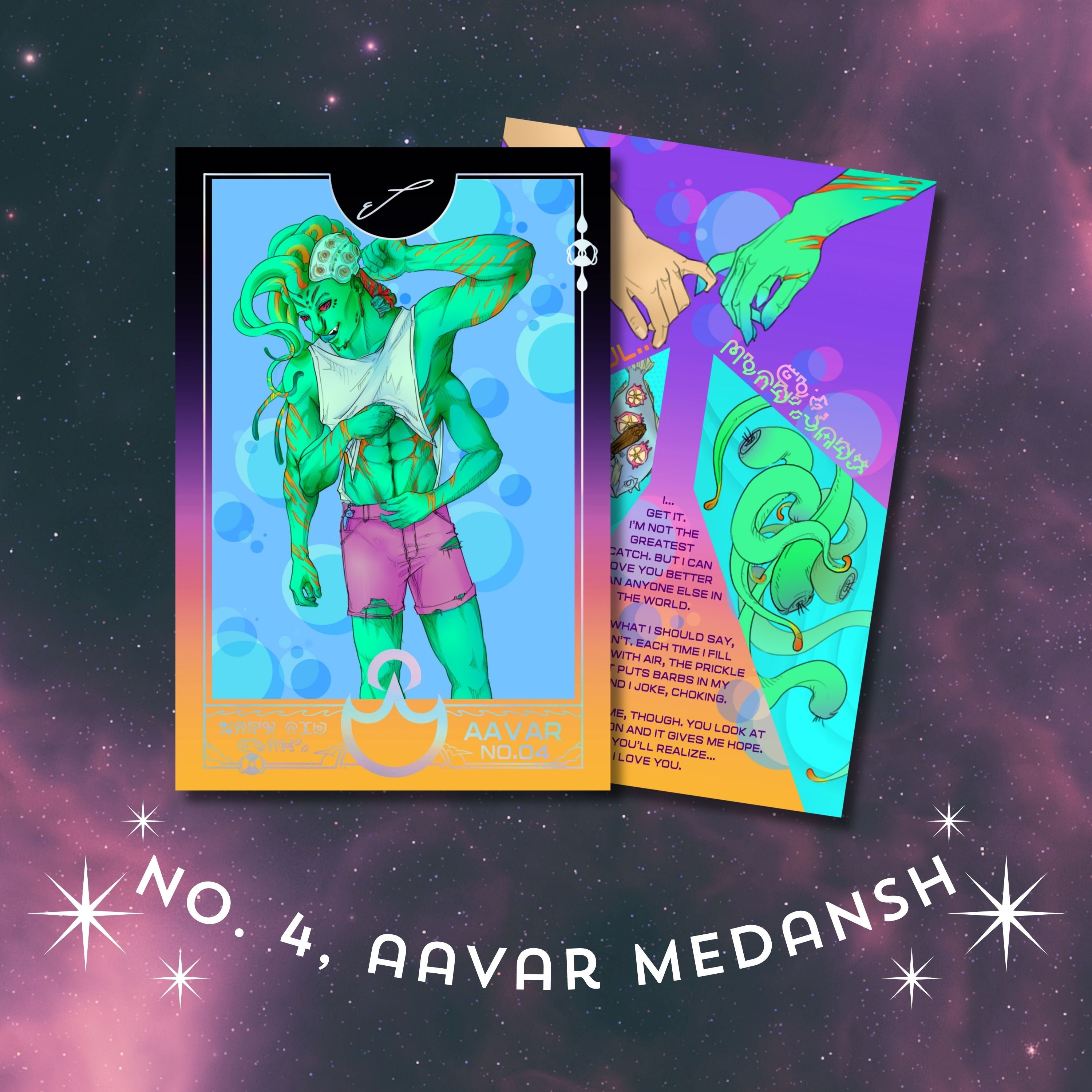 Mystery Character Card
