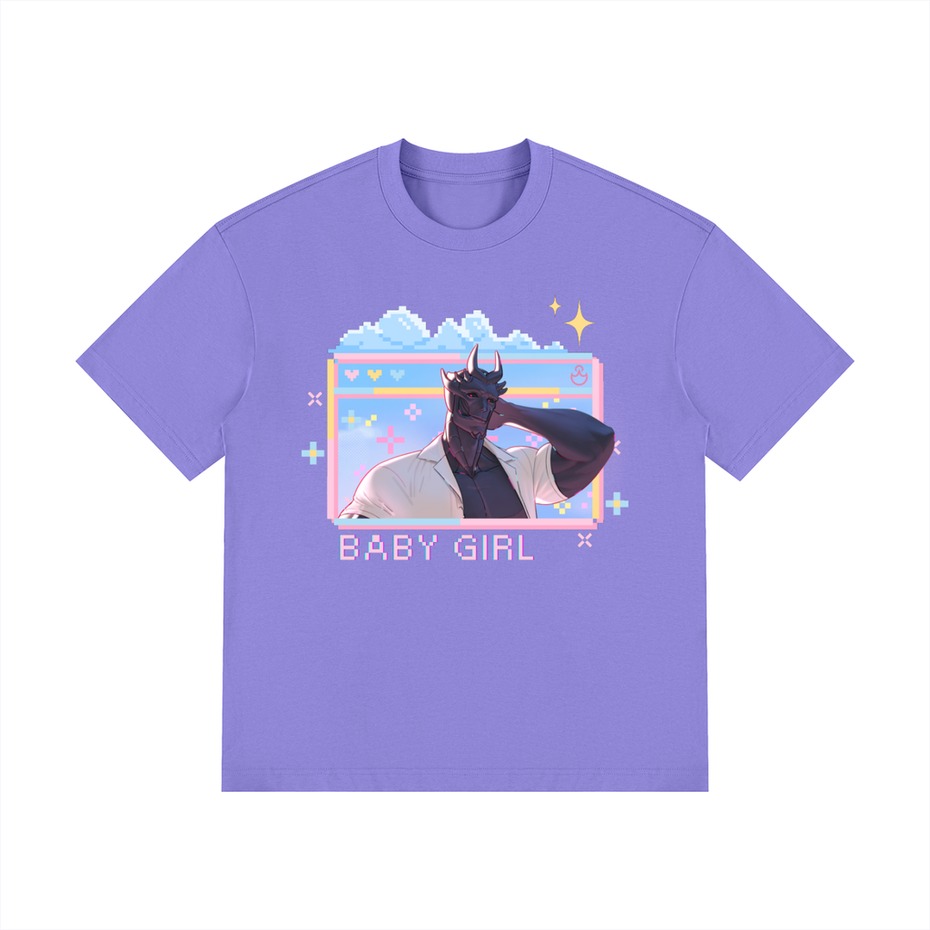Baby Girl Drop Shoulder Tee
