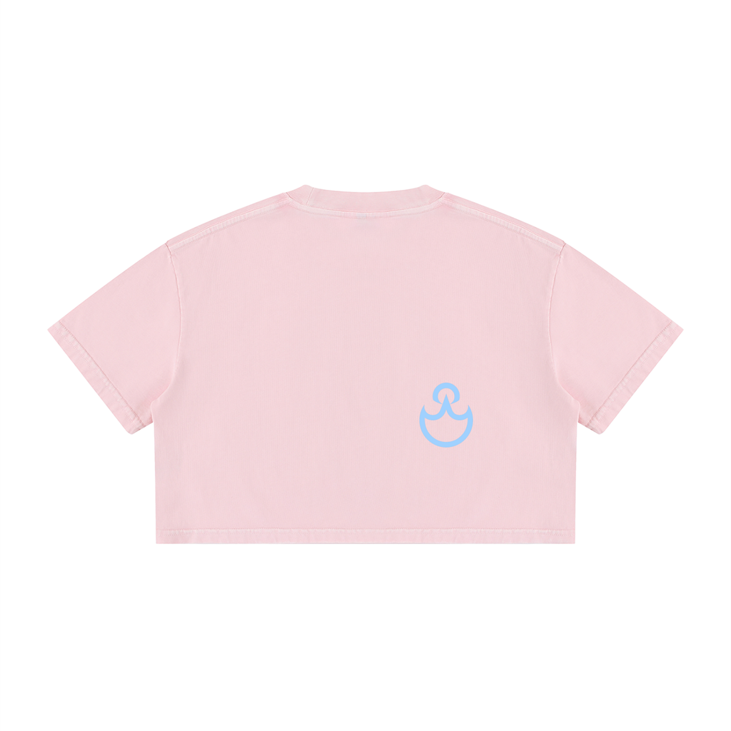 Baby Girl Mineral Wash Crop