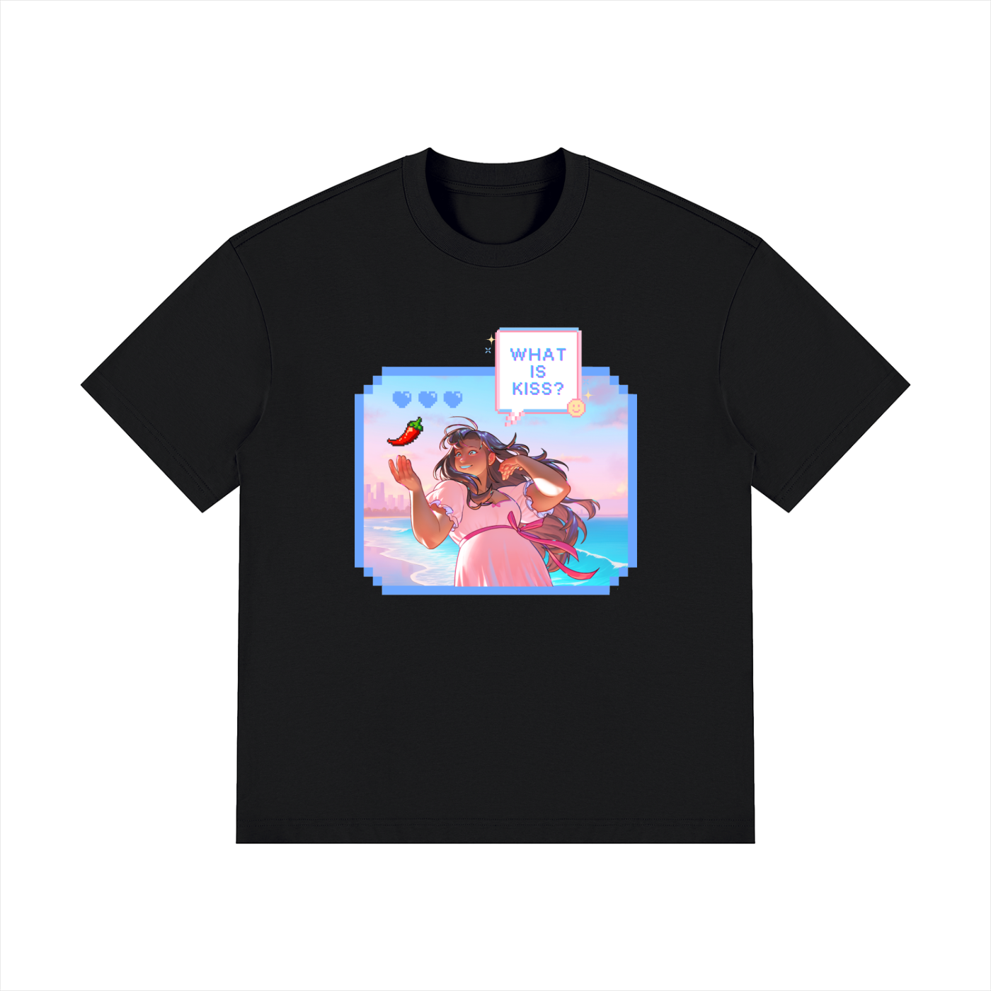 Trope Queen Drop Shoulder Tee