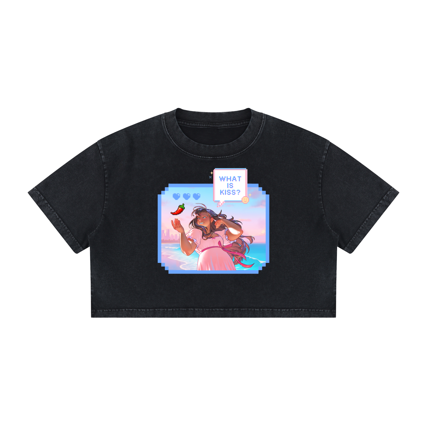 Trope Queen Mineral Wash Crop